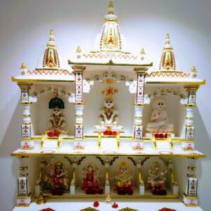 Traditional Design Jain Marble Mandir
