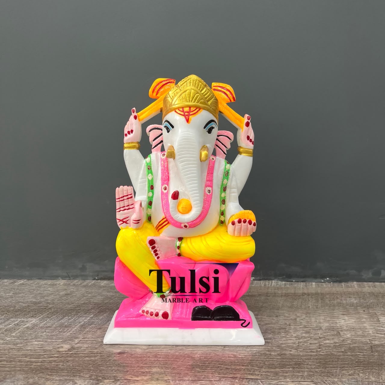 12-Inch Premium Ganesha Idol