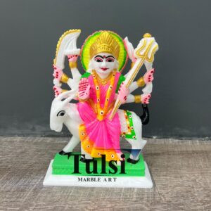 Premium 9-Inch Marble Meldi Mata Murti