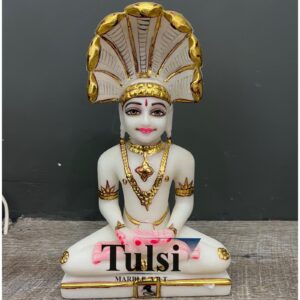9-Inch Premium Marble Jain Murti