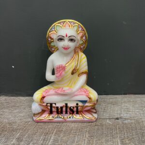 6-Inch Premium Marble Jain Murti